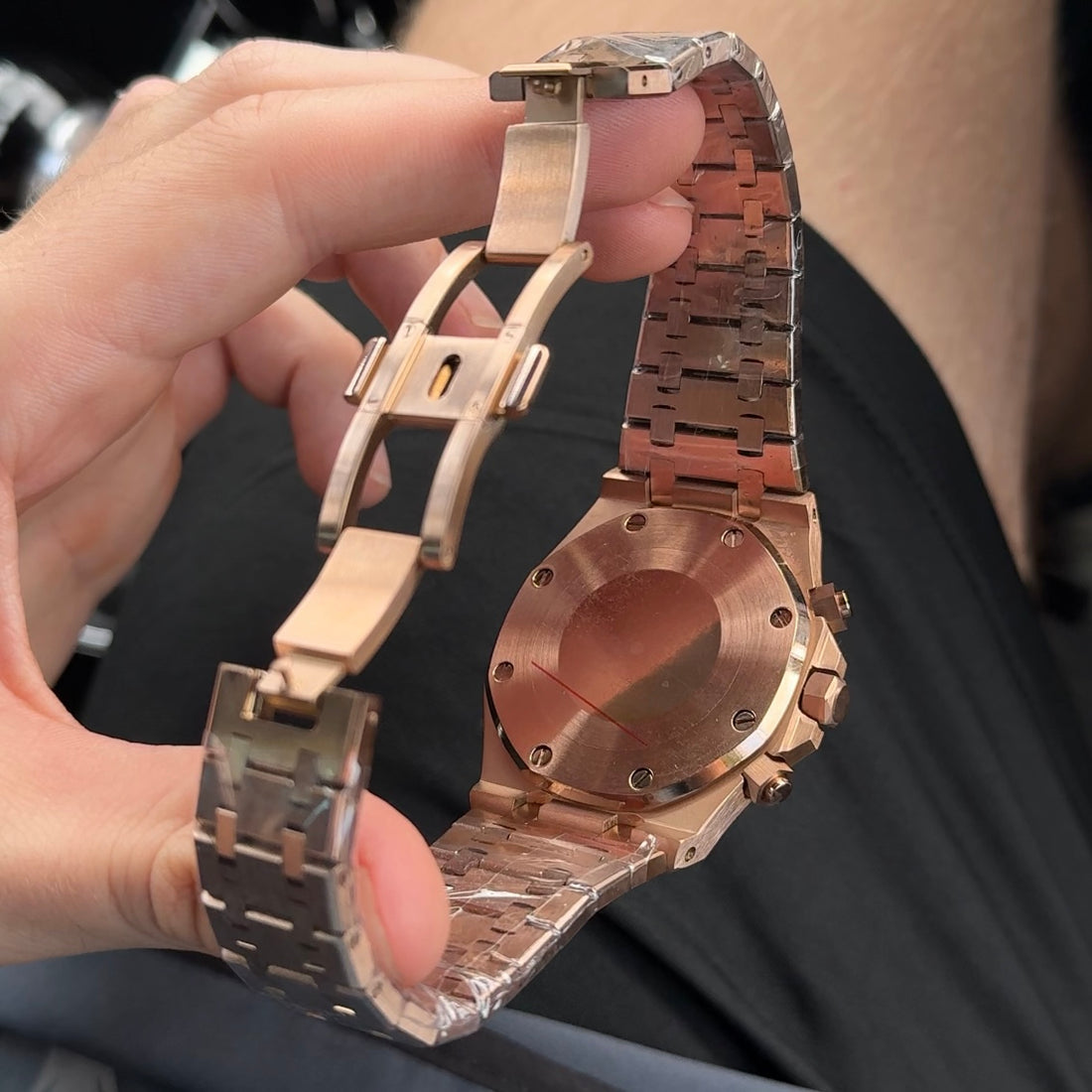 CHRONOGRAPHE OR ROSE