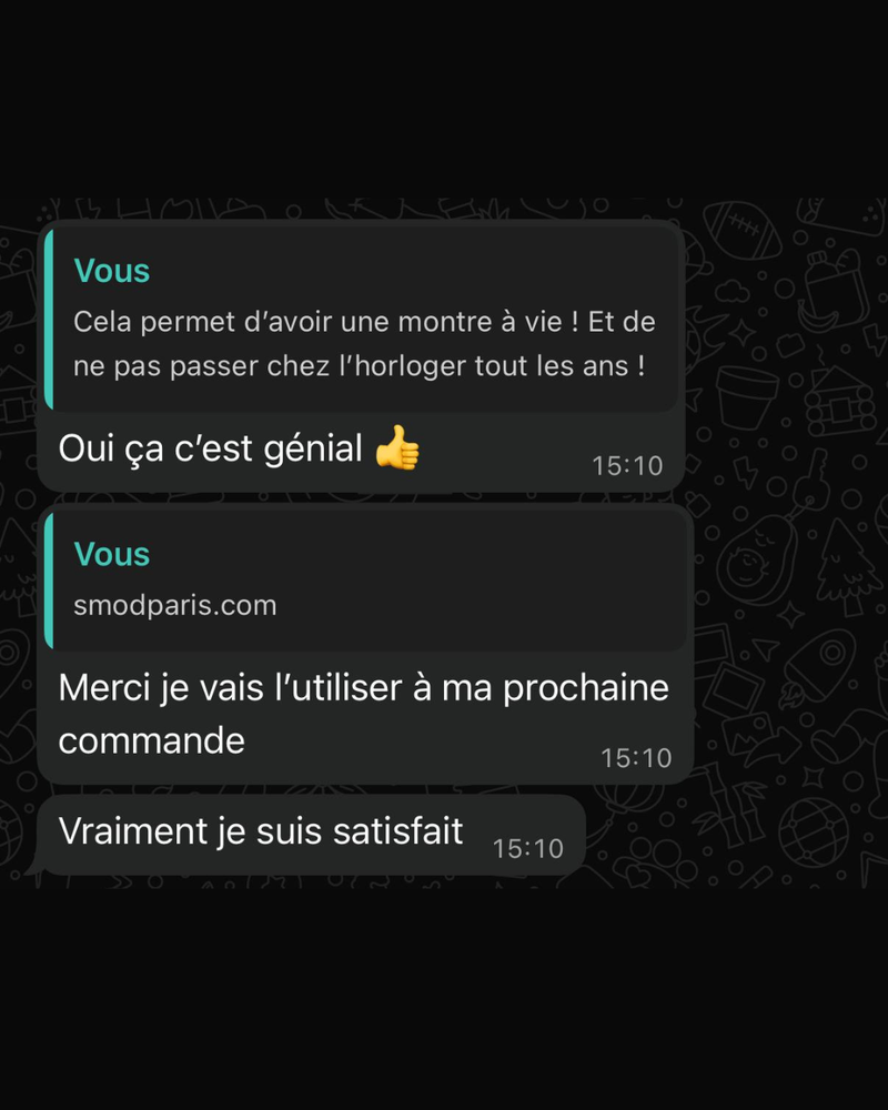 Avis client