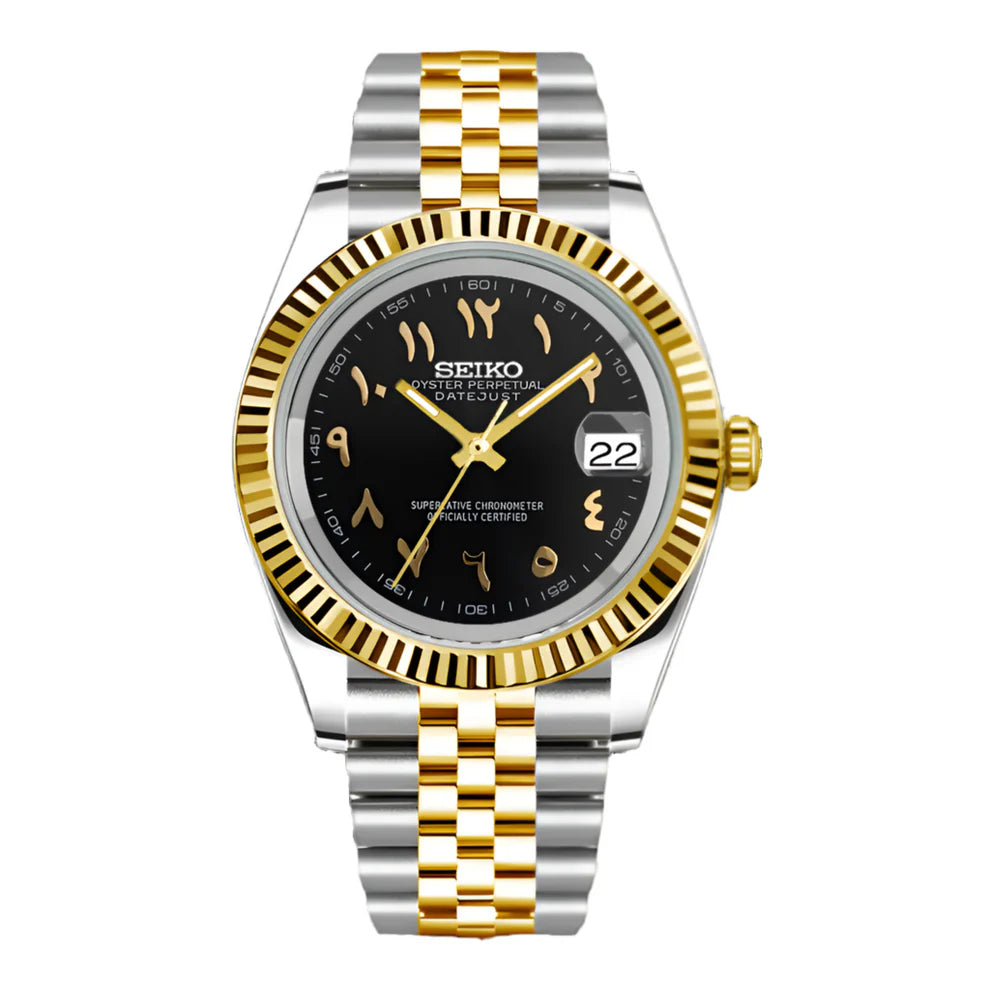ARABIC DIAL BLACK GOLD DATEJUST