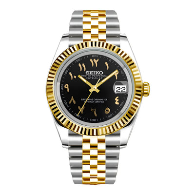 ARABIC DIAL BLACK GOLD DATEJUST
