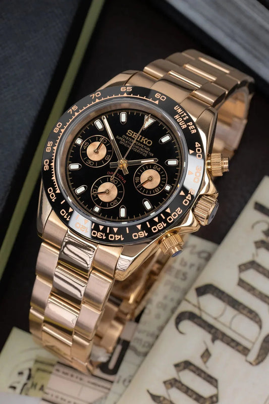 SEIKO MOD DAYTONA OR ROSD
