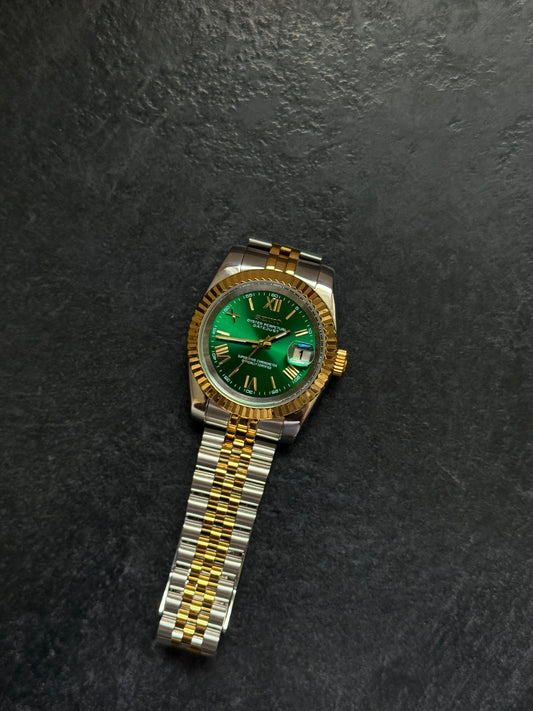 ROMAN DIAL GOLD GREEN