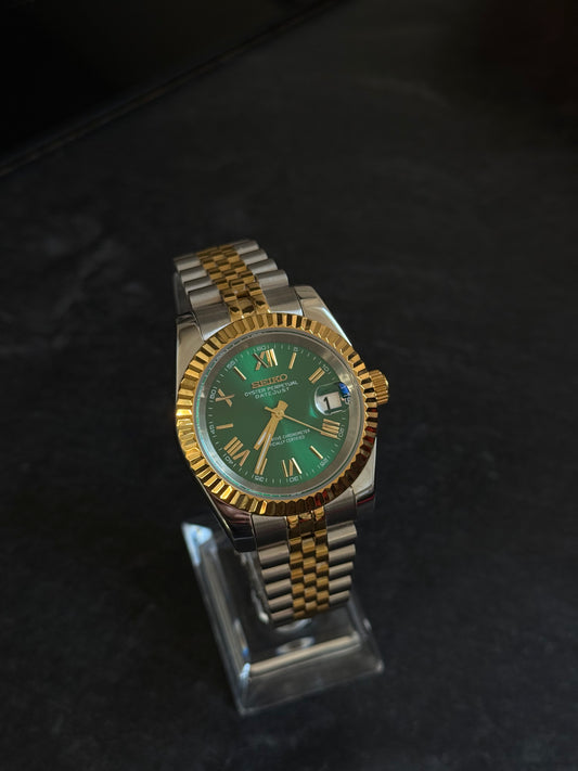 ROMAN DIAL GOLD GREEN