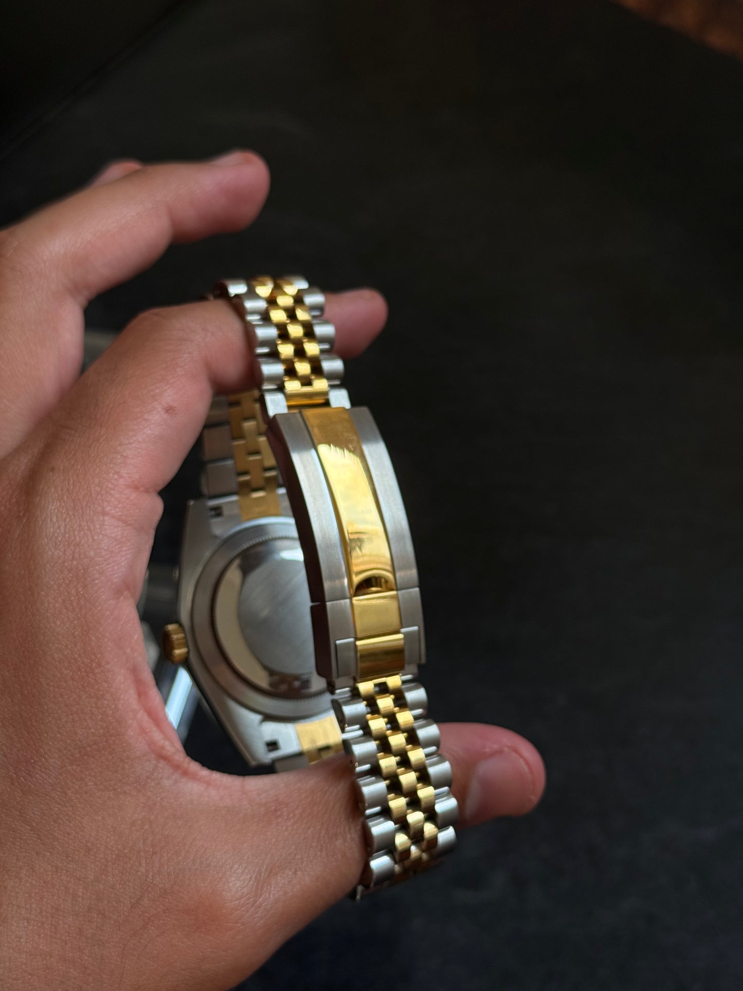 ROMAN DIAL GOLD GREEN
