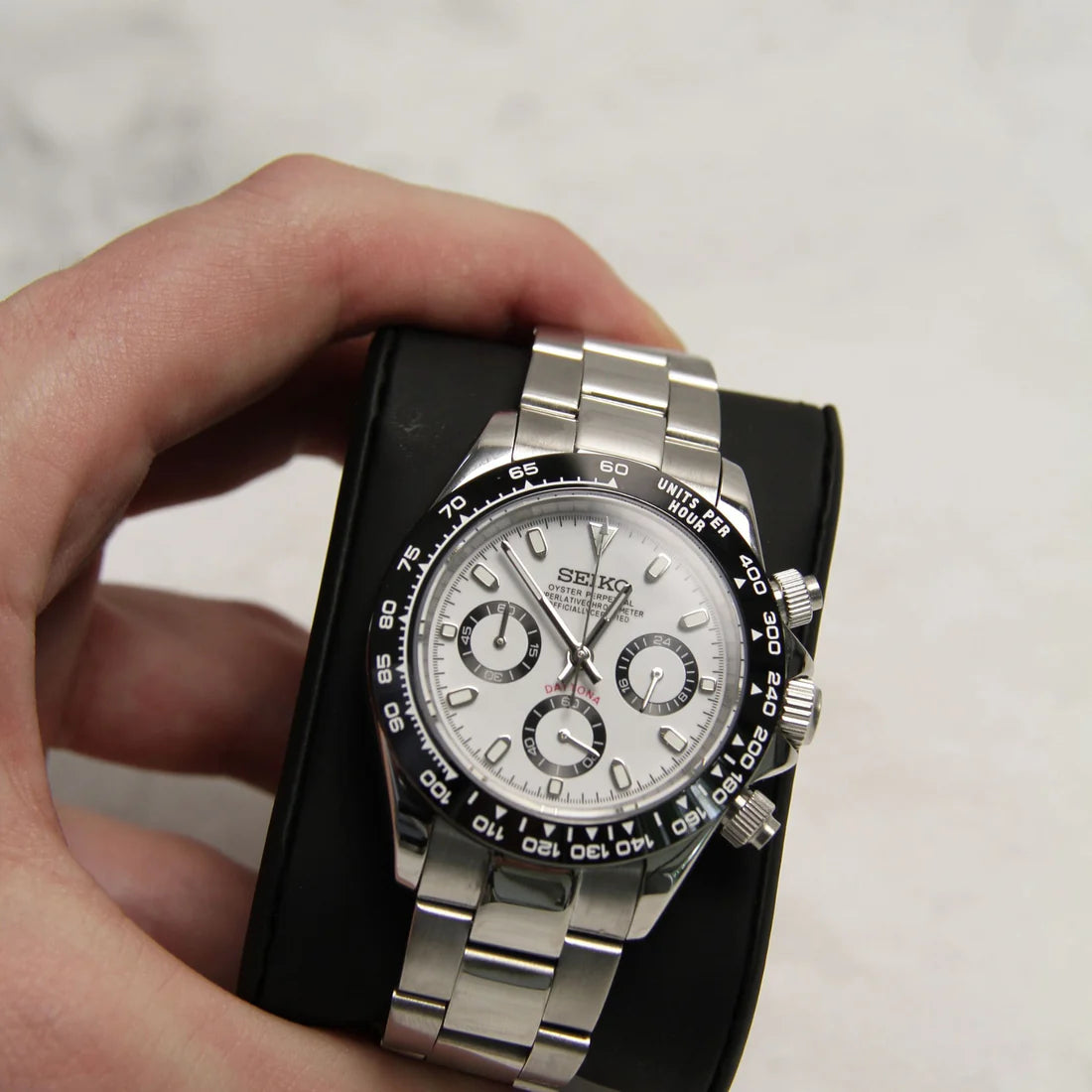 SEIKO MOD DAYTONA | PANDA