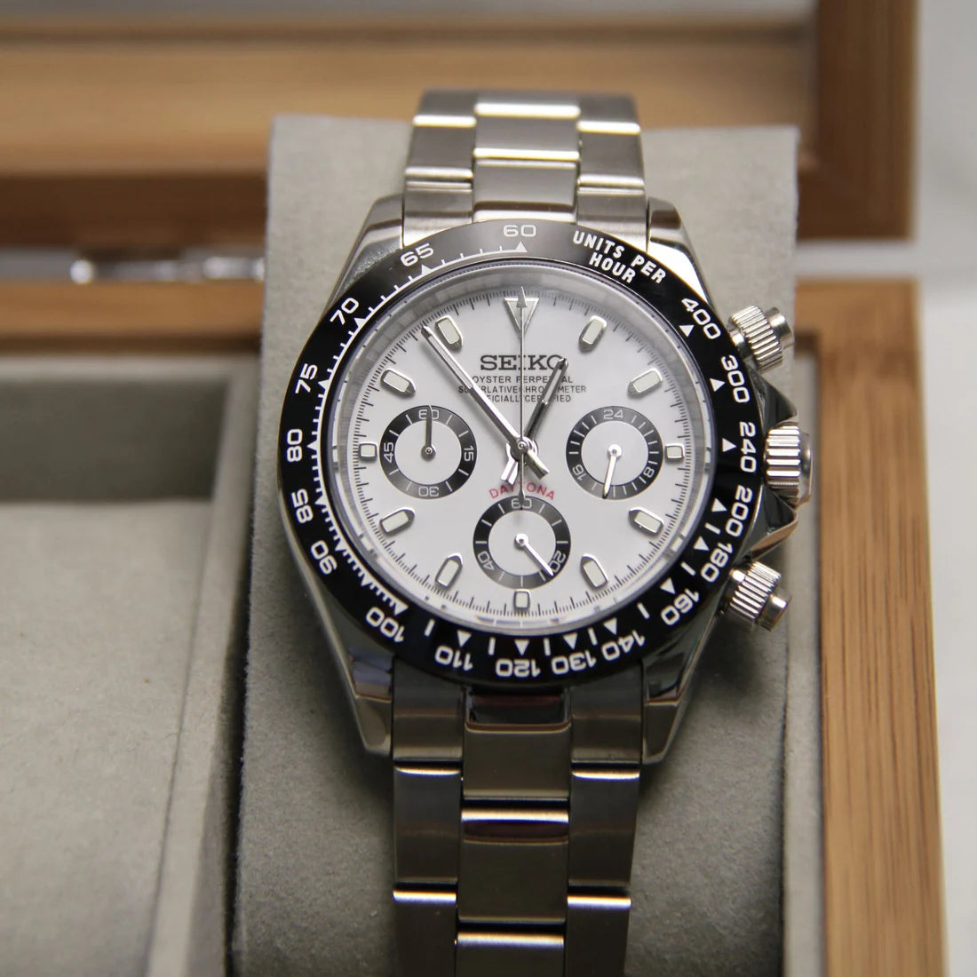 SEIKO MOD DAYTONA | PANDA