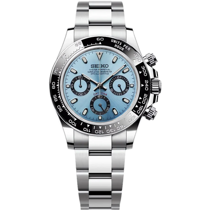 SEIKO MOD DAYTONA | ICE BLUE