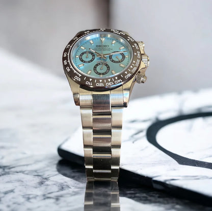 SEIKO MOD DAYTONA | ICE BLUE