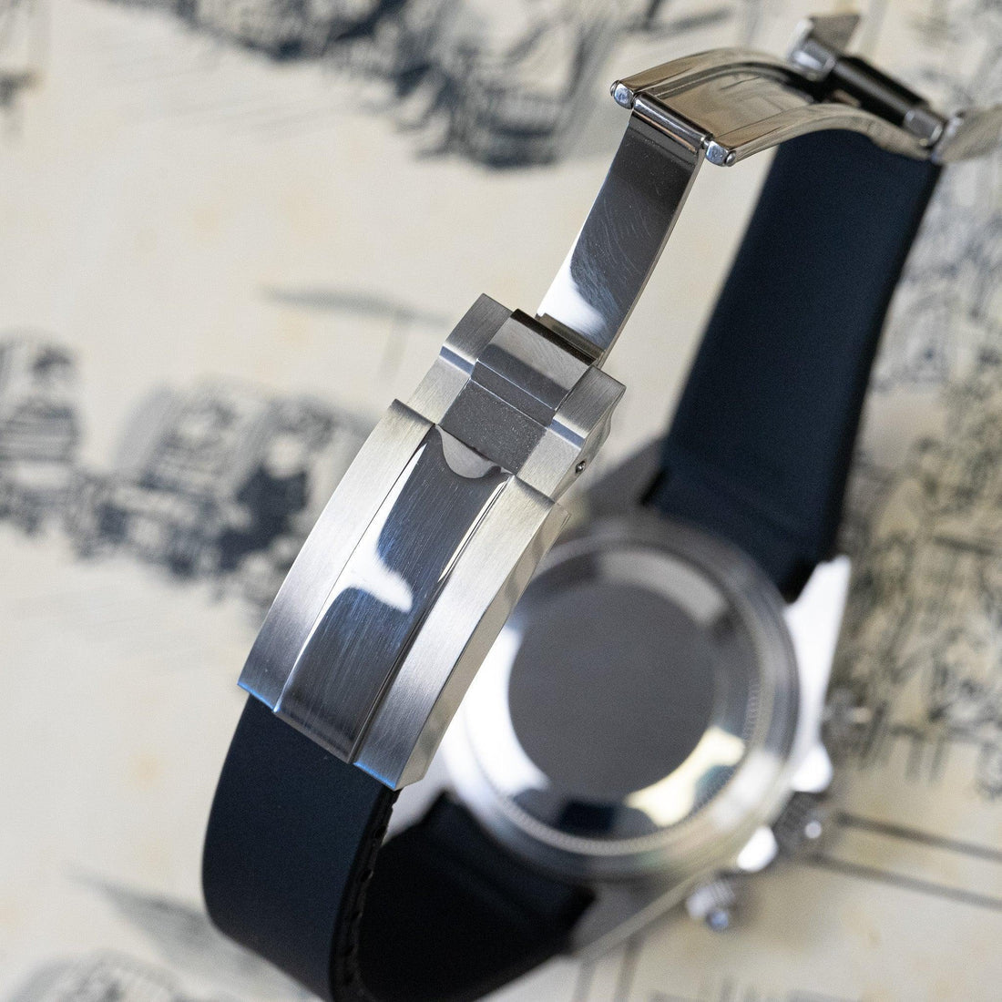 SEIKO MOD DAYTONA BLACK