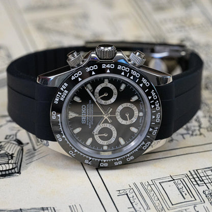 SEIKO MOD DAYTONA BLACK