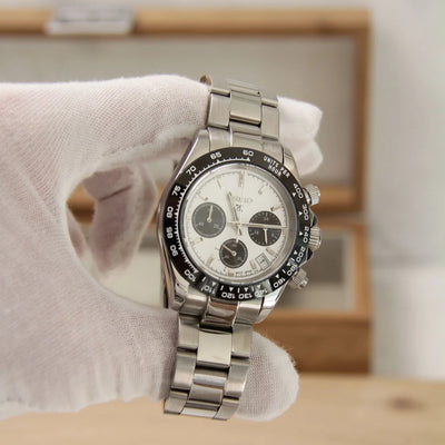 SEIKO MOD DAYTONA WHITE