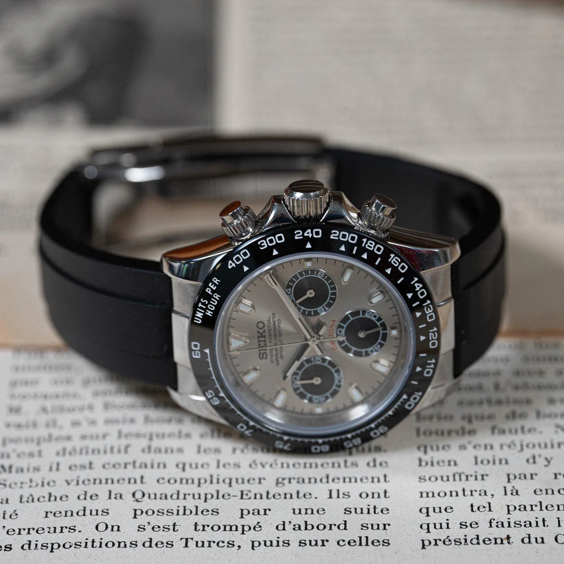 SEIKO MOD DAYTONA / CHAMPAGNE