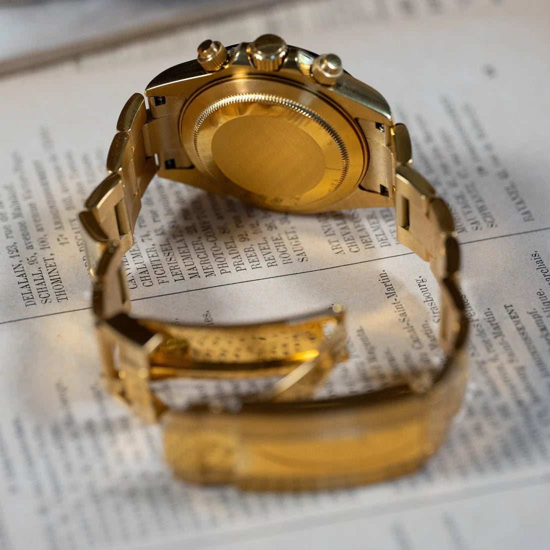 SEIKO MOD DAYTONA ARABIC GOLD