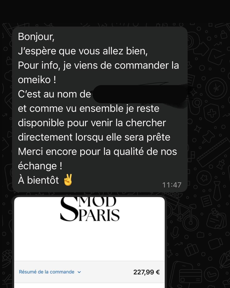 Avis client