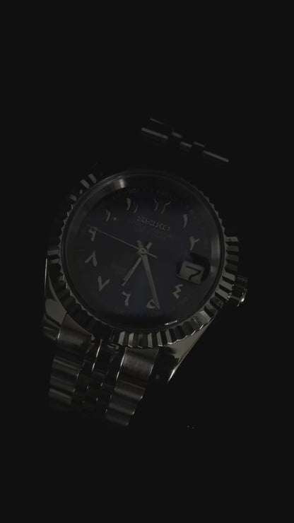 ARABIC DIAL MARINE BLUE DATEJUST