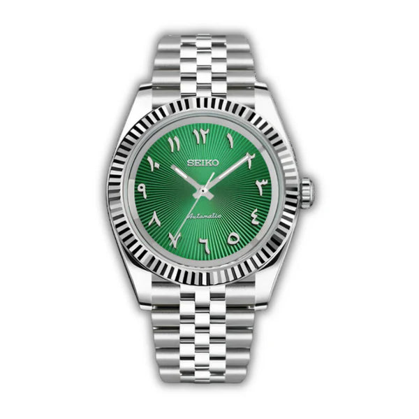 GREEN ARABIC DIAL