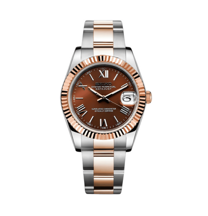 OYSTER TWO TONES ROSE GOLD